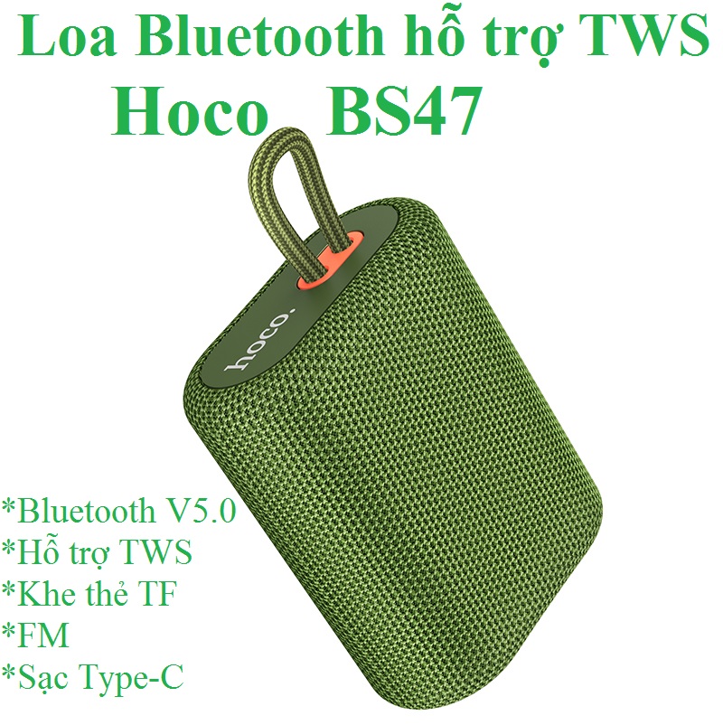 Loa bluetooth hỗ trợ TWS hoco BS47