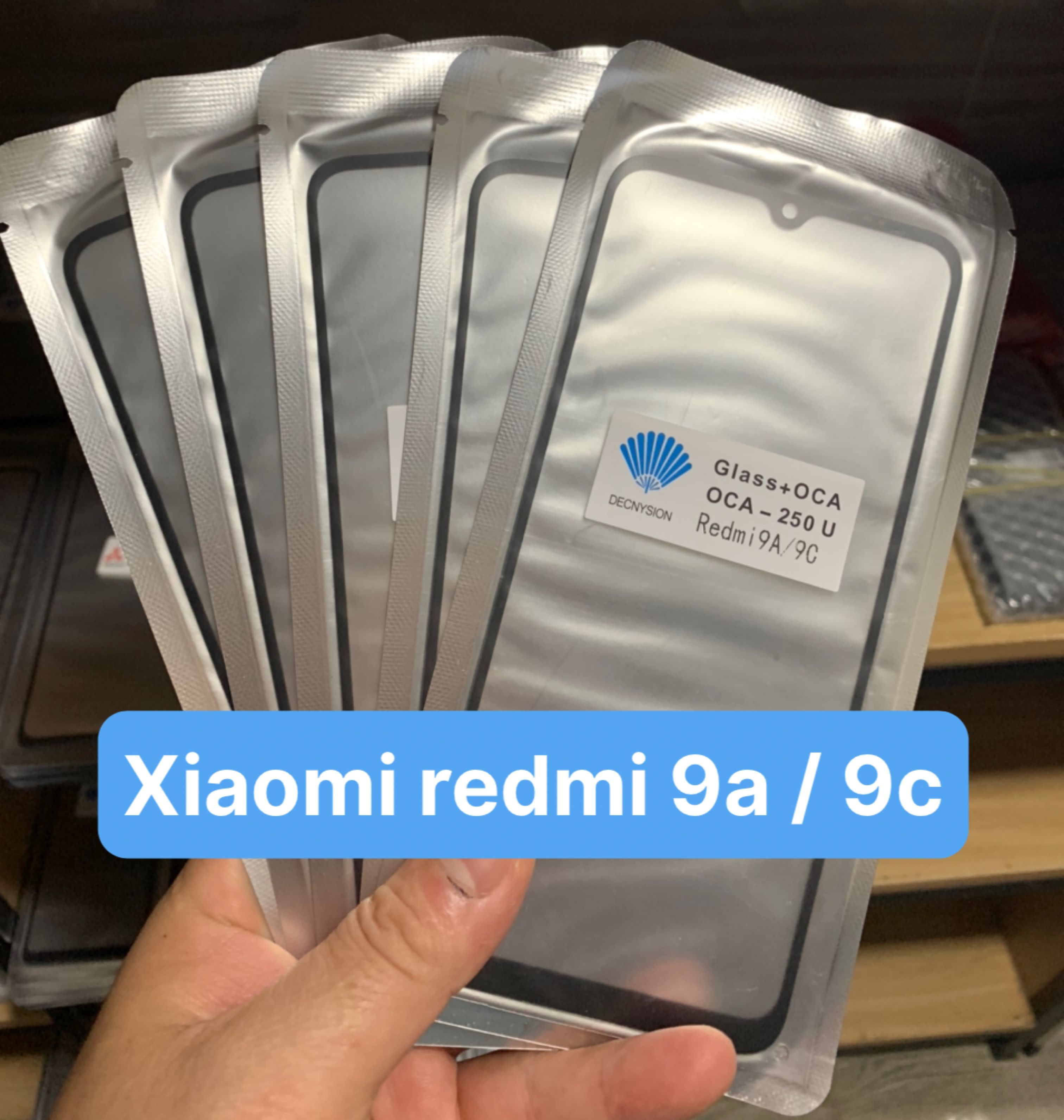 Kính ép màn hình liền keo xiaomi redmi 9A / 9C
