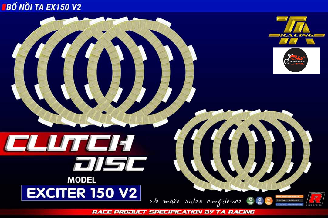 Bố nòi độ TA Racing Cho Xe Máy