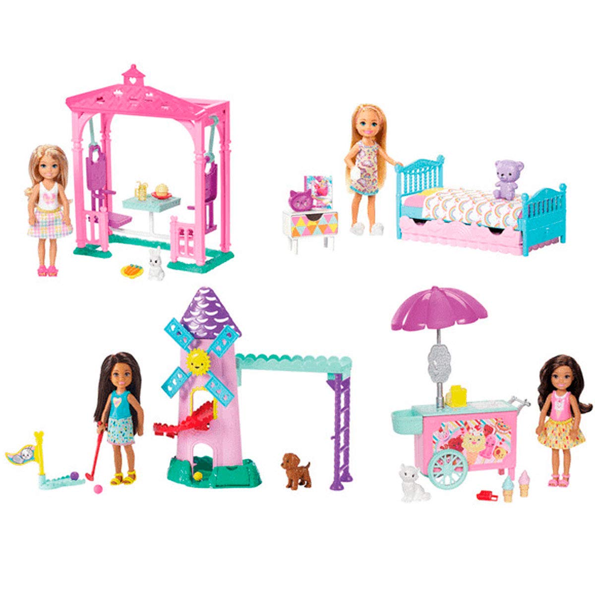 barbie club chelsea playset