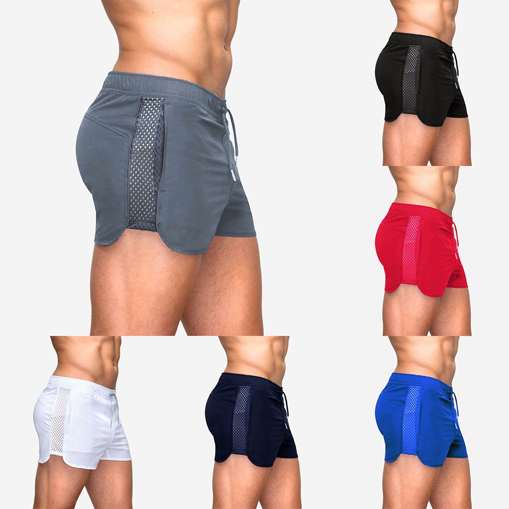 【YOUWORTH】 Quick-drying Shorts Shorts Athletic Men Men\'s Mesh Shorts Quick-drying