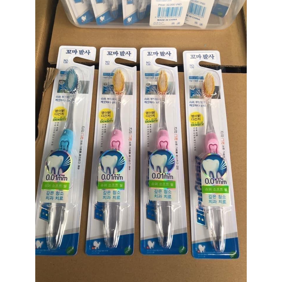 Combo 2 bàn chải đánh răng hàn quốc No126