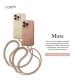 UNIQ Coehl Muse iPhone 16 Pro Max Case / iPhone 16 Pro Case MagClick Charging Premium Leatherette Phone Case. 