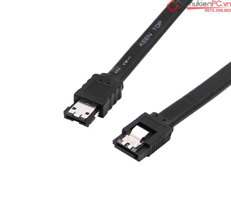 0.5m eSATA to SATA cable for HDD, SSD, docking, HDD box