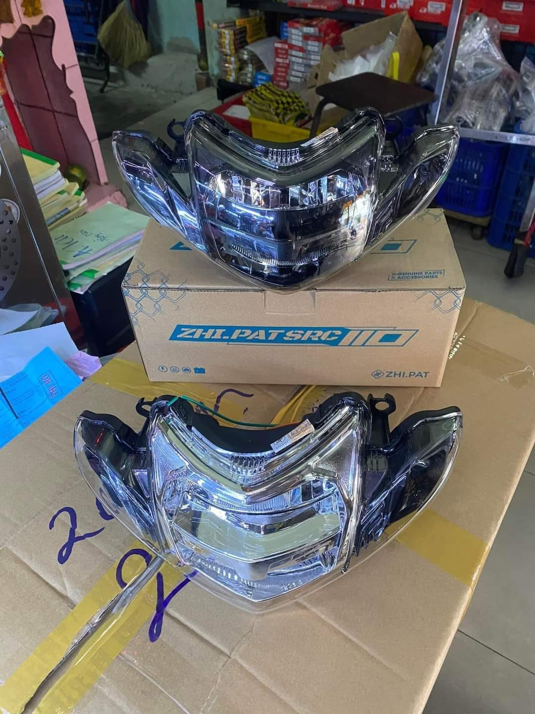 CHÓA ĐÈN ZHIPAT 2 TẦNG CHO SIRIUS 50CC-110CC