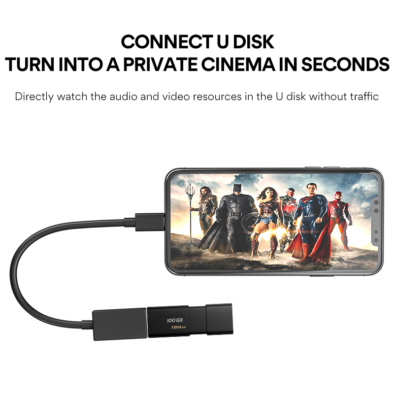 MAONO Cáp Chuyển Đổi Đa Năng OTG USB Sang Type-C