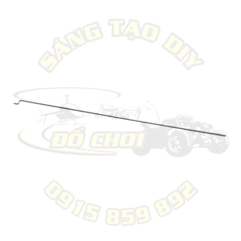 Thanh thép liên kết servo 1.2mm - Thép link kéo servo dài 20cm