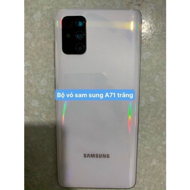 bộ vỏ zin hãng sam sung a71 full đồ kèm(kính camera,phím bấm,lưng sườn)
