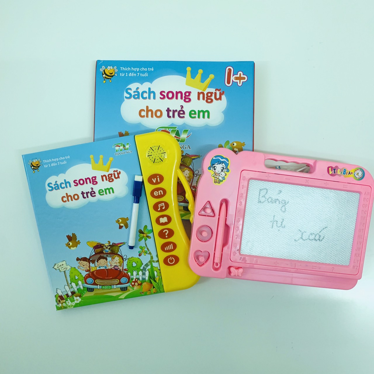 Sách Nói Điện Tử Song Ngữ Anh-Việt Giúp Trẻ Học Tốt Tiếng Anh Dành Cho Trẻ Từ 1-7 Tuổi - Phiên Bản Mới Nhất