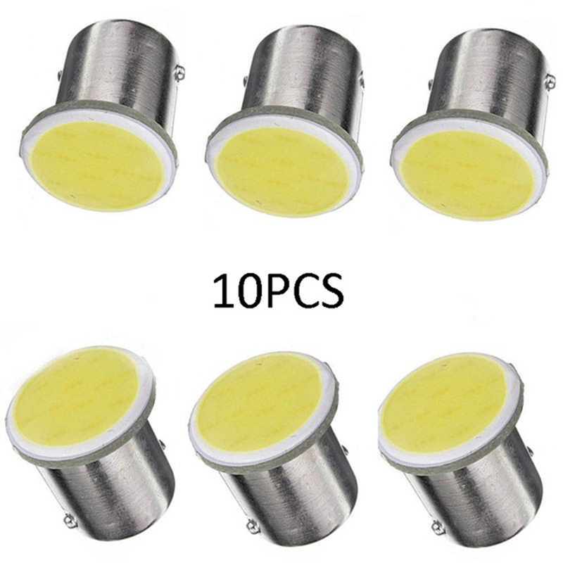 10/1pcs 1156  COB 12LED BA15S Led turn signal Car Interior Light Natuo. 