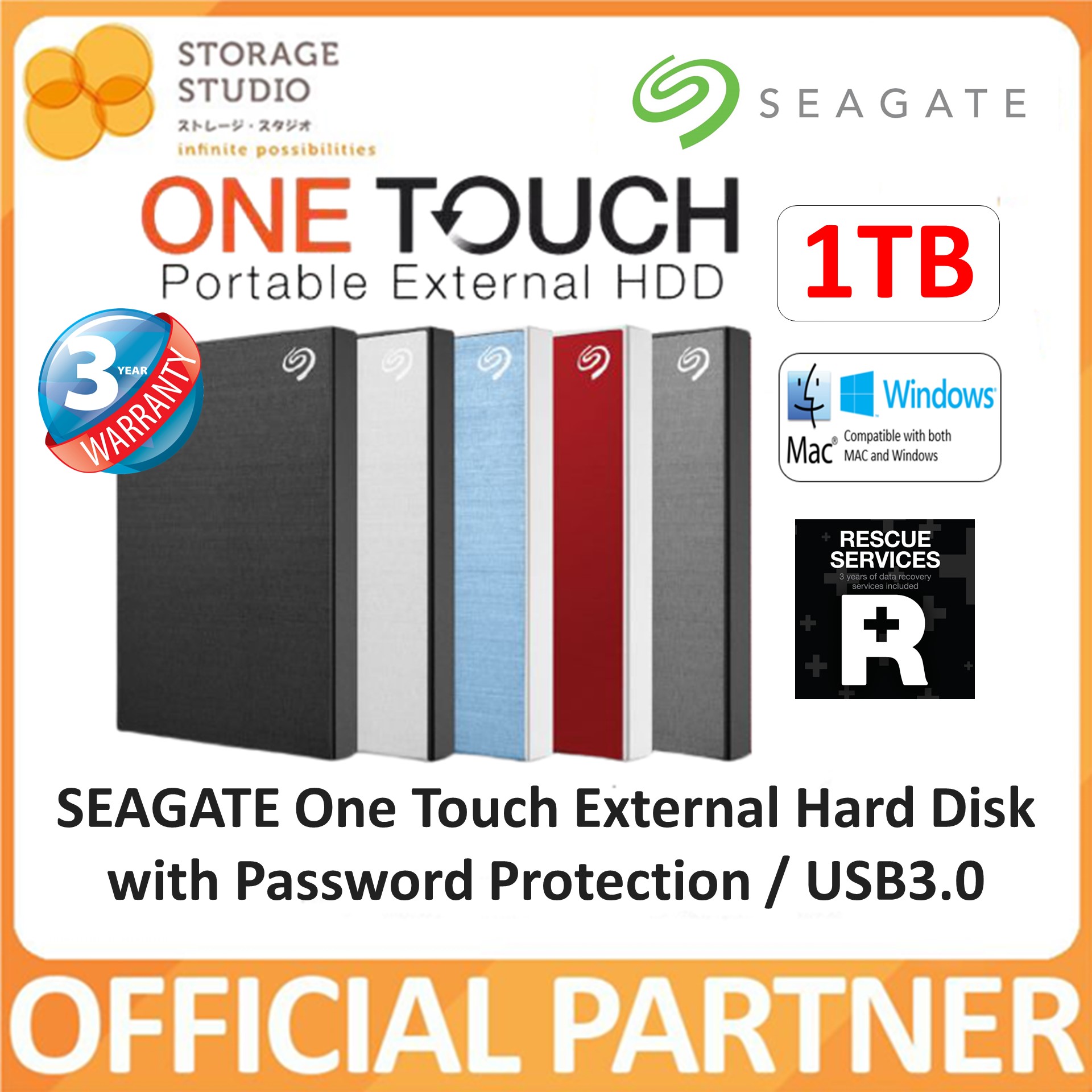 seagate hard disk password protection software