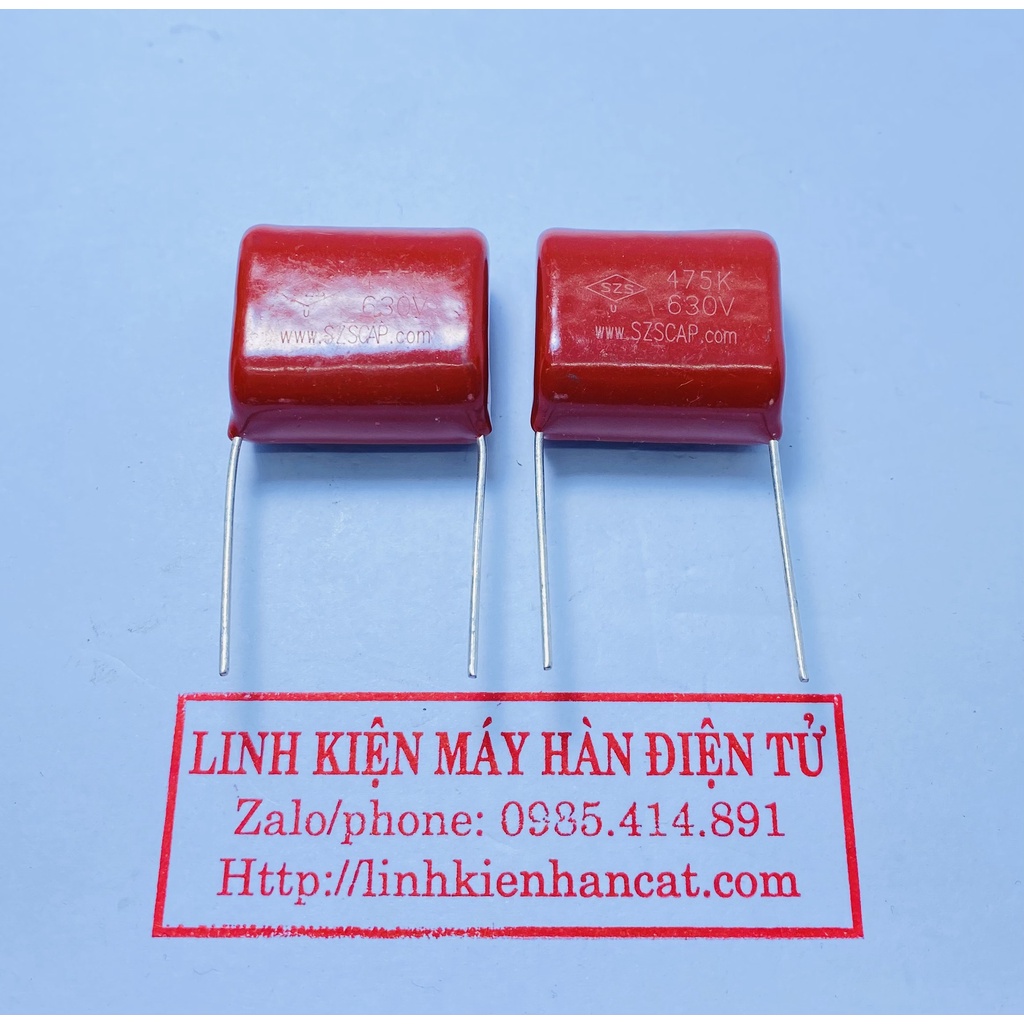 Tụ đỏ 475k 630v hoặc 475j 630v