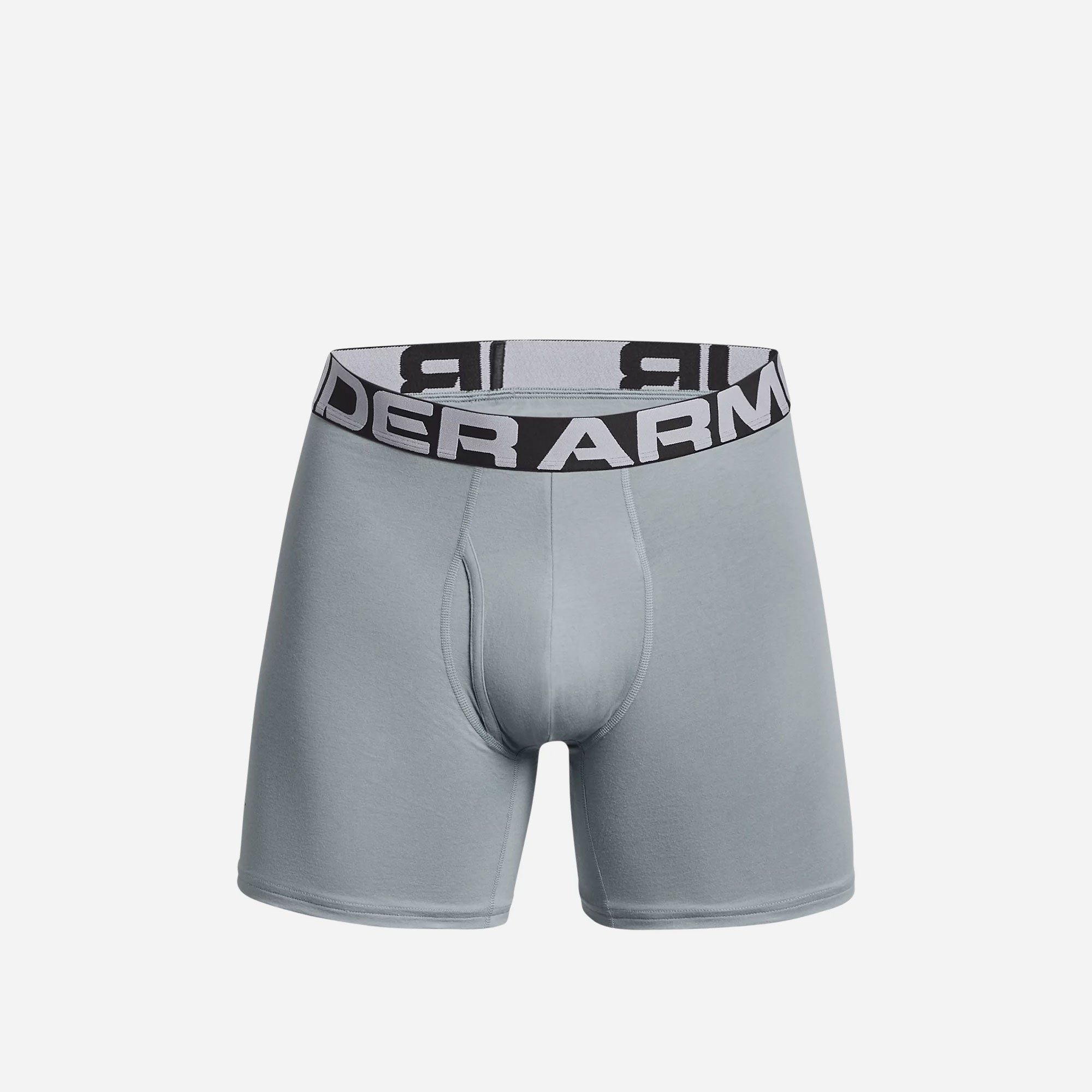 Under Armour Charged Cotton Boxerjock 3-Pack Greys 1363616-010 at