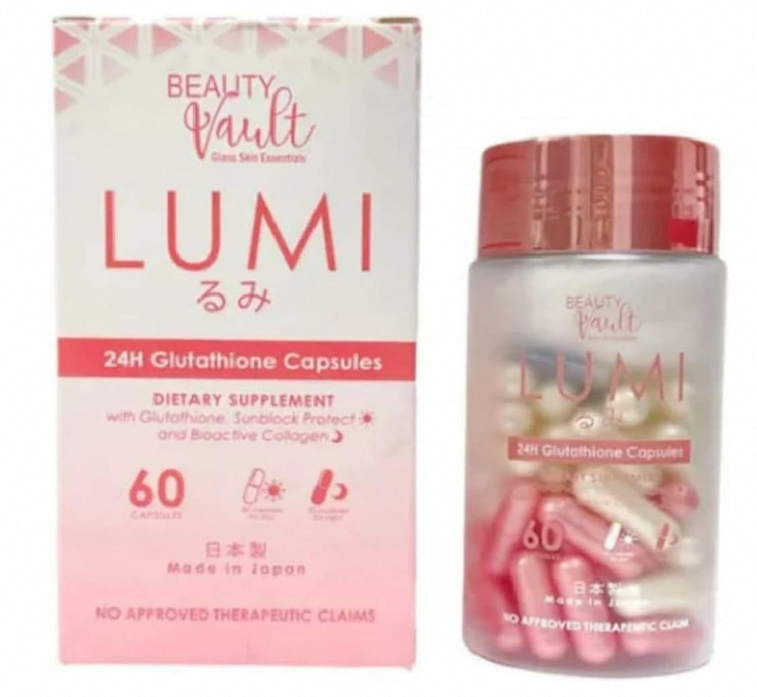 LUMI%2024H%20GLUTATHIONE%2060%20CAPSULES%20/%20Tablets%20Whitening%20Skin%20Protection%20&%20Increase%20Body%20Collagen%20provide%20powerful%20antioxidant%20support%20-%20Image%203