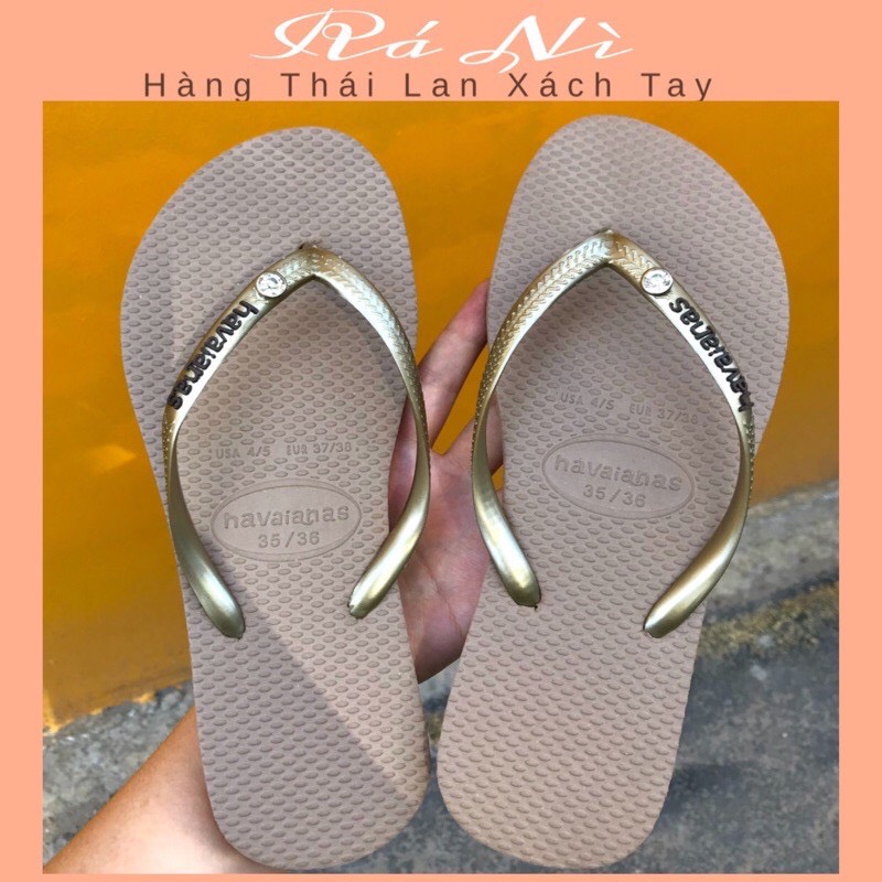 Dép Havaianas Nữ Màu Nude Thái Lan