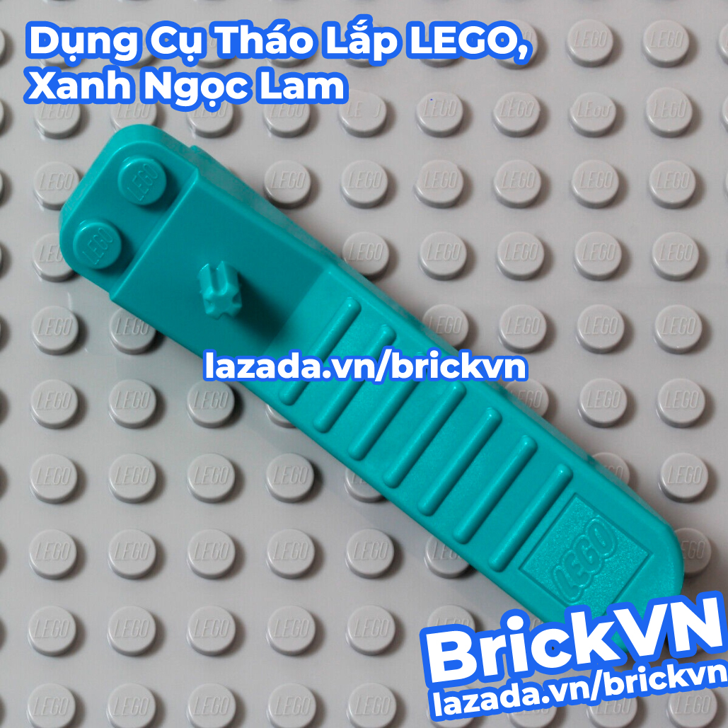 LEGO Brick Separator - Human Tool Brick and Axle Separator Remover Piece, Dark Turquoise