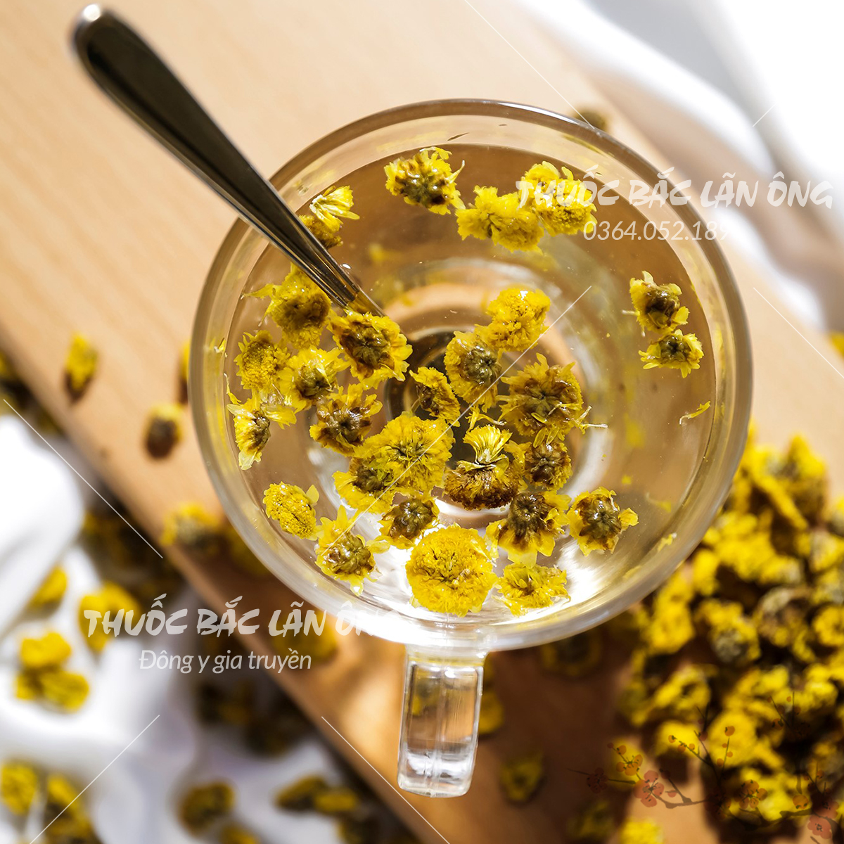 Dried Chrysanthemum Flowers 1kg (Yellow Chrysanthemum Tea with Small Buds Purifies the Body)