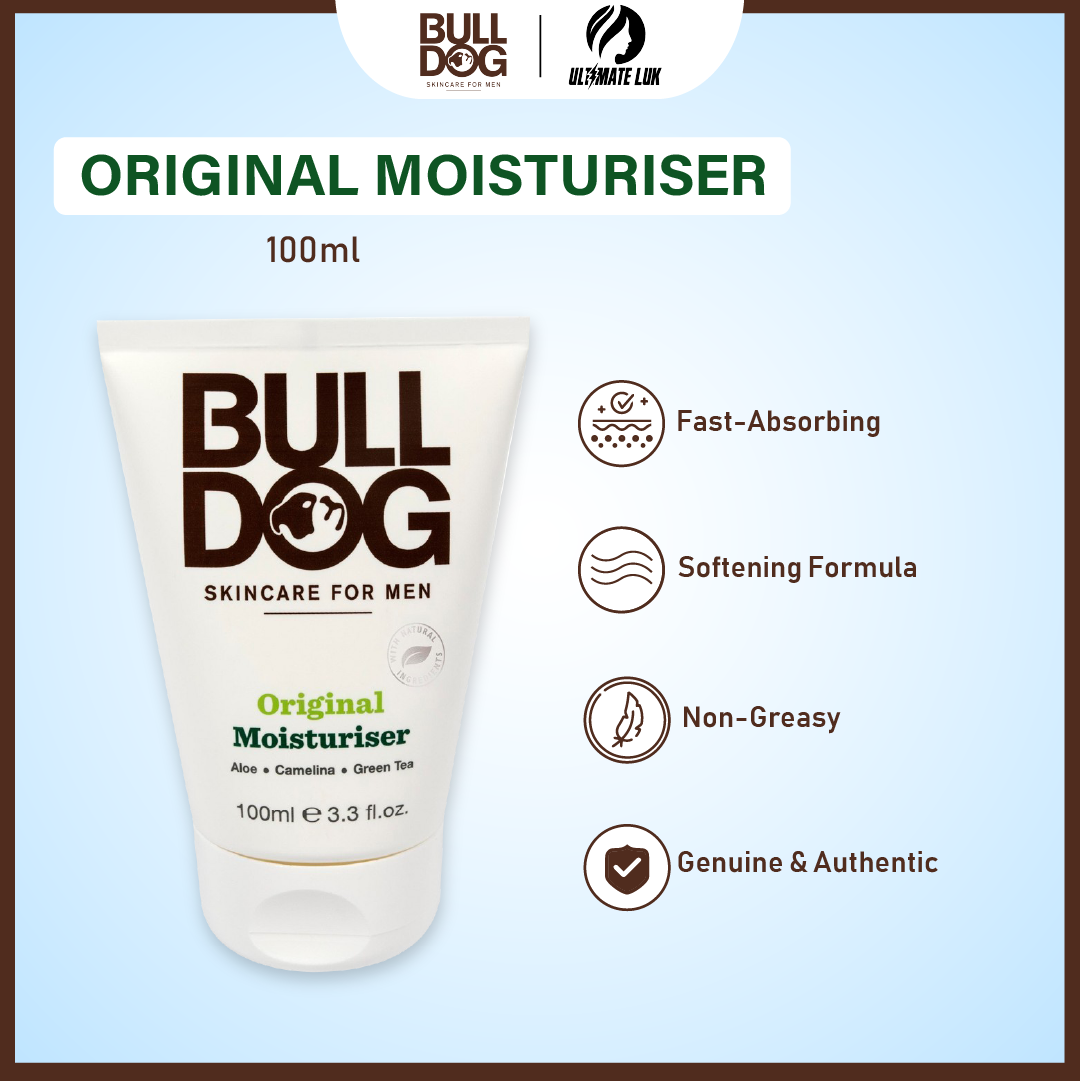 Bulldog Skincare For Men Moisturizer, Original - 100 ml