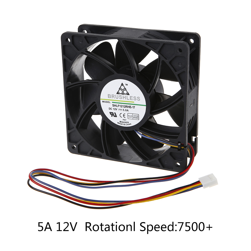 12cm ball bearing cpu cooling fan 12v 5a 120mm 12038 for dc brushles cooling fan