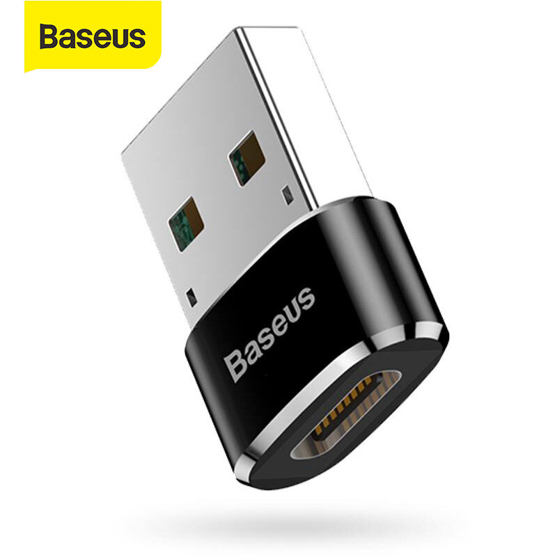 Baseus USB3.1 Nam để loại USB C nữ Cáp đầu chuyển đổi OTG máy tính xách tay Type-C nữ để USB 2.0 sạc đầu dương cắm dữ liệu OTG Adapter Micro USB 3.0 để USB C cho ngày truyền