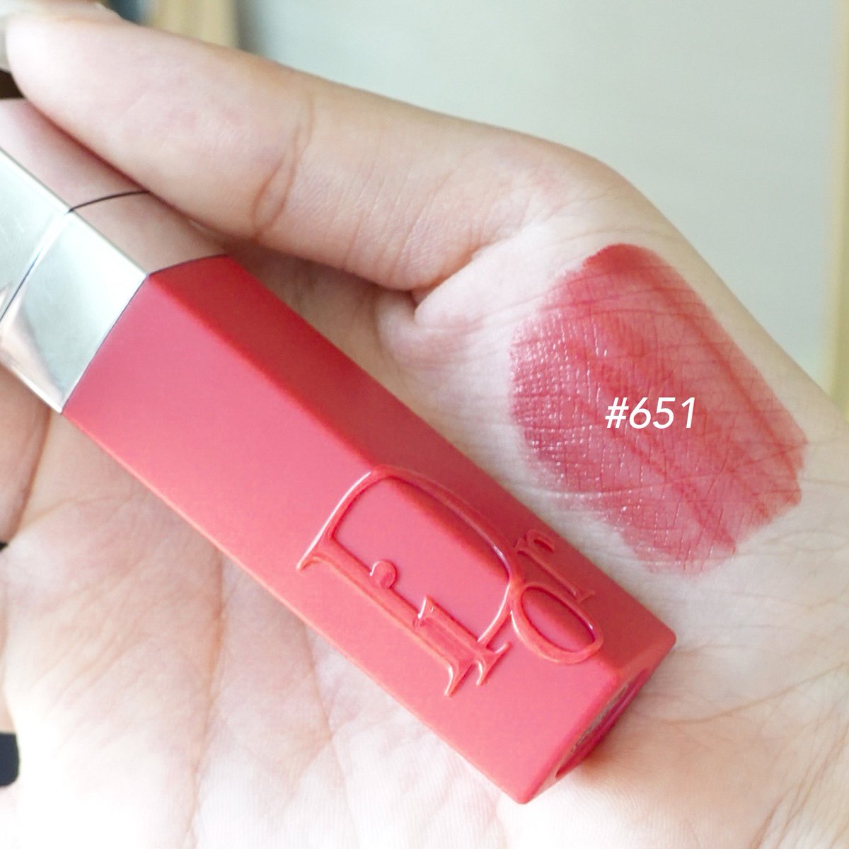 Review Son Dior Addict Lip Tint 651 Natural Rose Hồng Đất Hot Nhất