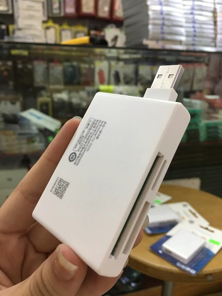 ĐẦU ĐỌC THẺ NHỚ ĐA NĂNG PISEN ĐỌC THẺ MicroSD, SD, CF, M2, MS, XD
