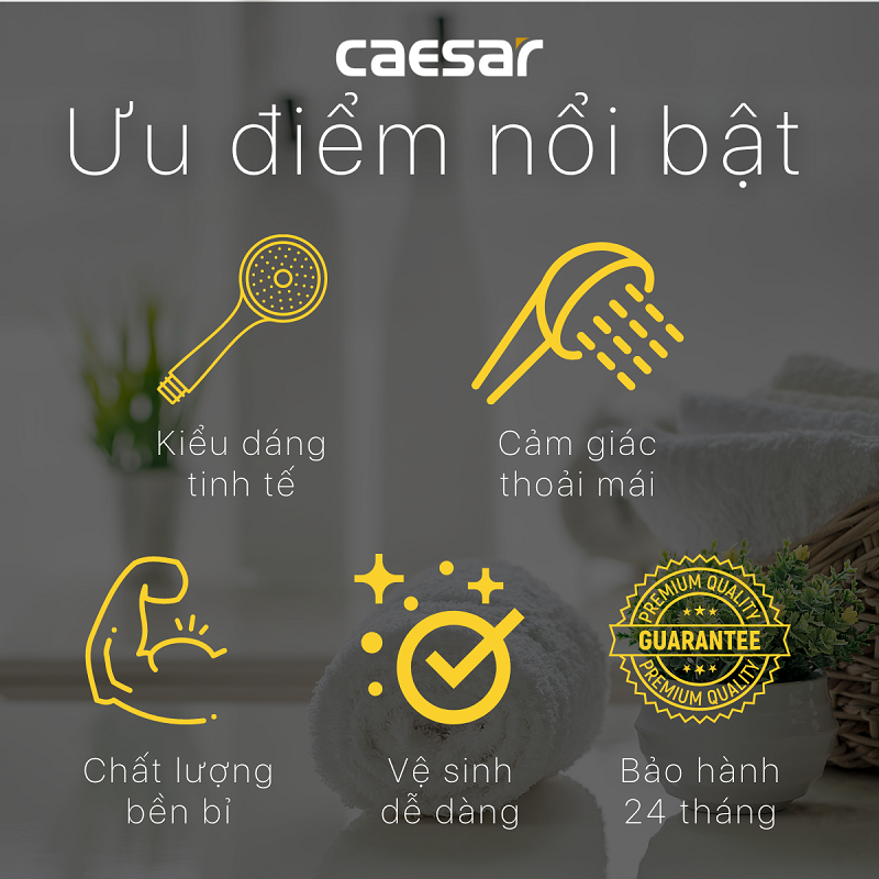 Tay sen 3 chế độ CAESAR SH221 - Hàng chính hãng