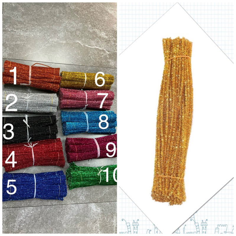 Kẽm lông kim tuyến làm hoa NGỌC THỊNH