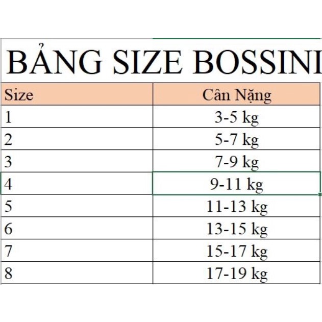 Quần Cotton Ngắn Trắng Bossini cho bé từ sơ sinh