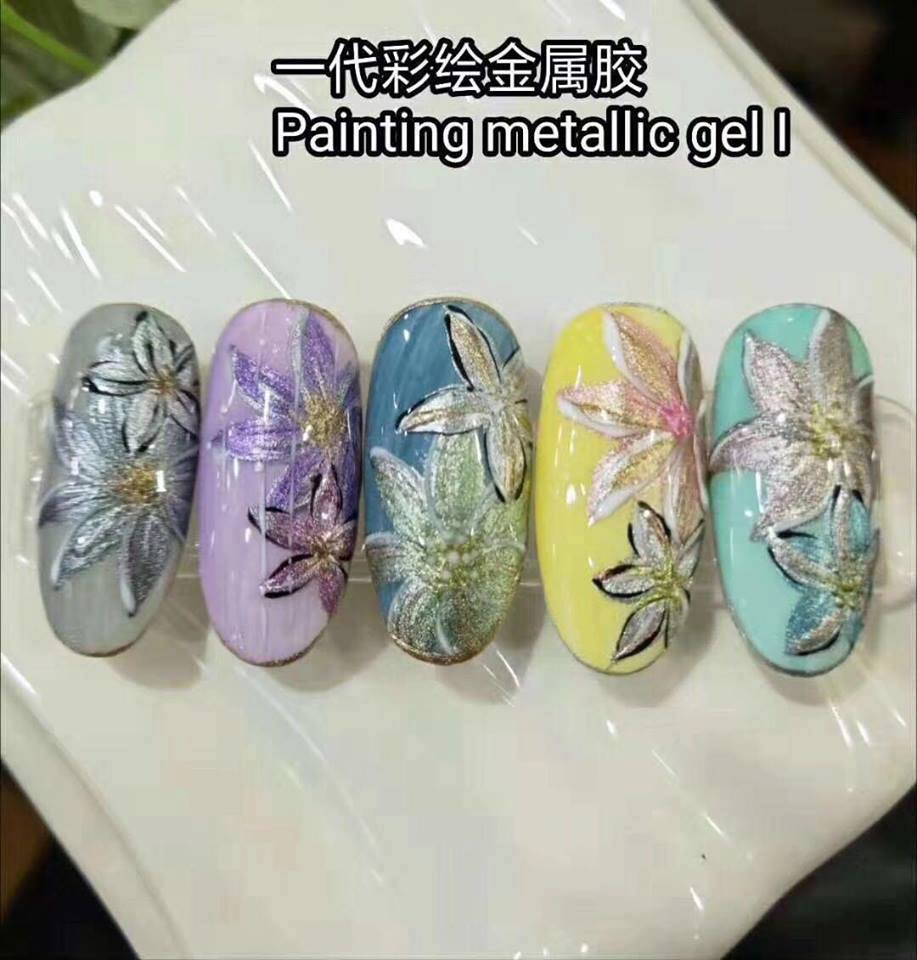 Gel Vẽ MeTal Jnailsay (Lẻ 1 Hũ 8g)