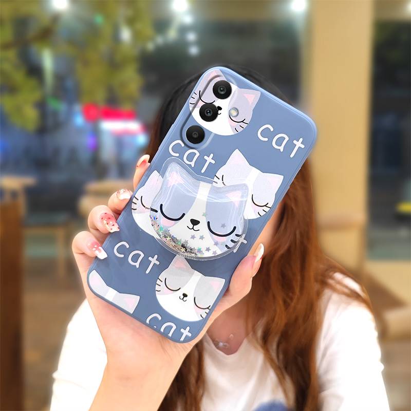colorful%20TPU%20Phone%20Case%20For%20Samsung%20Galaxy%20A16%205G/SM-166P/E%20Silicone%20Kickstand%20Durable%20Waterproof%20Anti-knock%20Simplicity%20-%20Image%2010