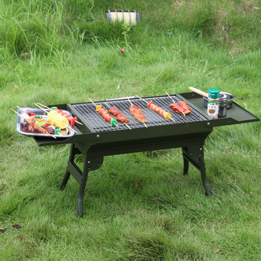 Bếp nướng than hoa không khói, Bếp nướng than hoa BBQ ngoài trời cao cấp