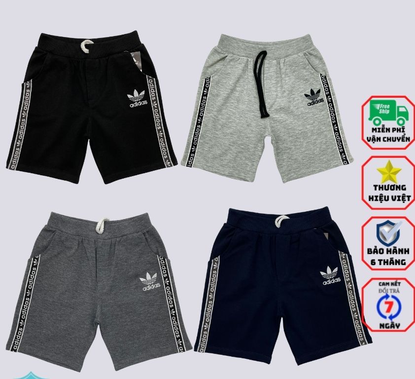 Quần Đùi Thun Cho Bé (Có Size Đại 15-50 kg) LOẠI 1 Chất Thun Cotton Co Giản 4 Chiều , Mềm Mại Mịn Màng Không Đổ Lông