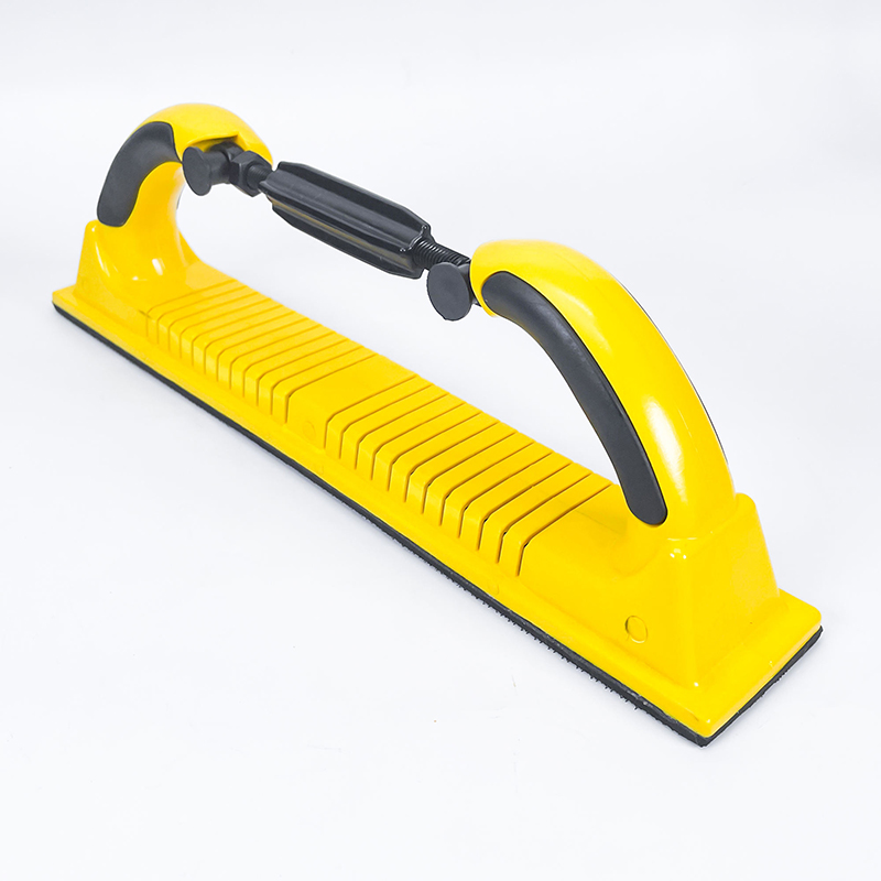 Sandpaper hand grinding board, putty grinding board, rectangular hand planing arc sander, hand push plate, adjustable,No vacuum,dry grinding hand washboard, adjustable