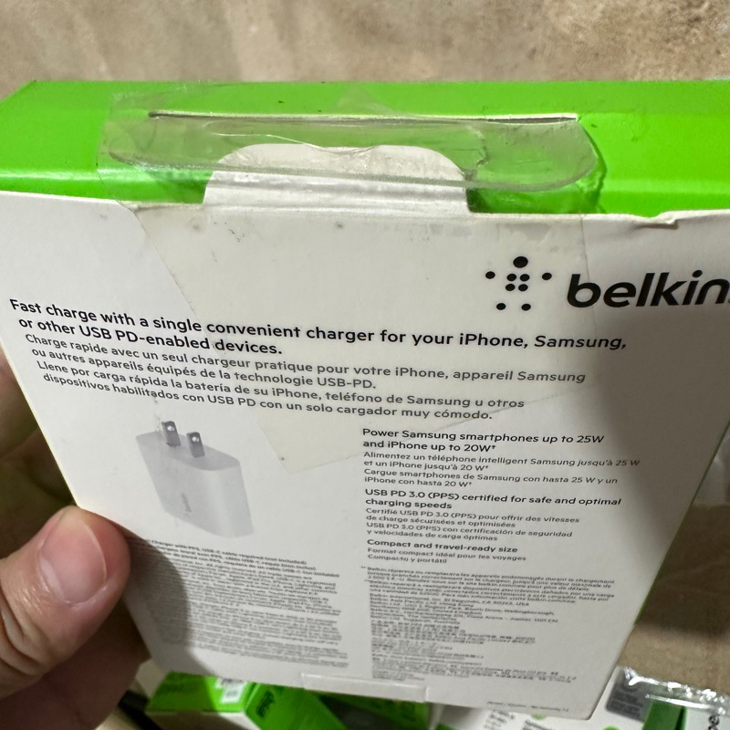 Củ Sạc Belkin 25W USB-C PD/PPS WCA004