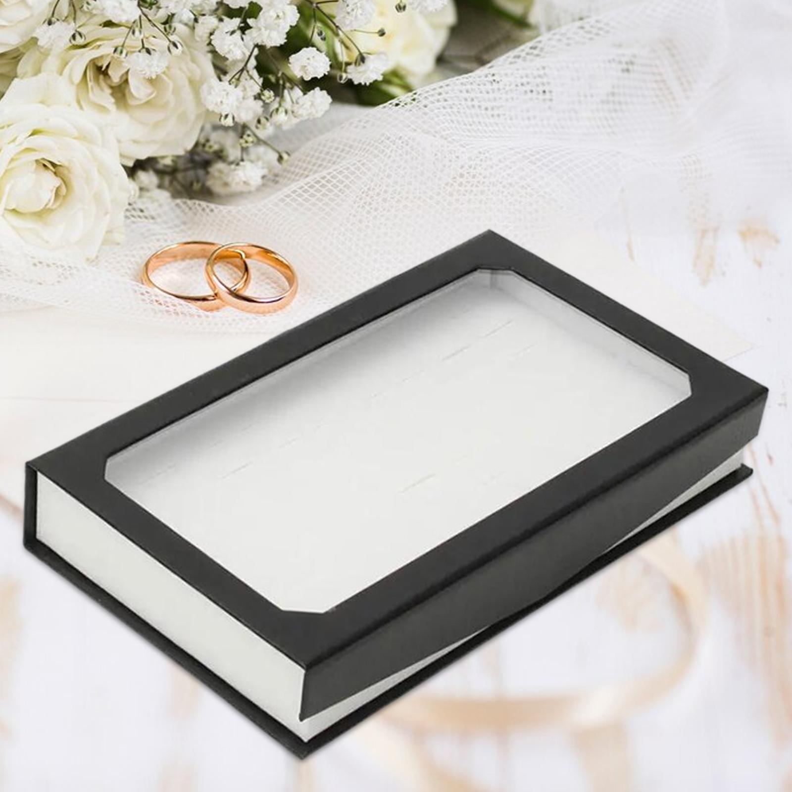Hifer Rings Display Tray Jewelry Storage Organizer for Store Display Shops Bedroom