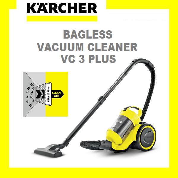 KARCHER 1100W BAGLESS VACUUM CLEANER VC 3 PLUS Lazada