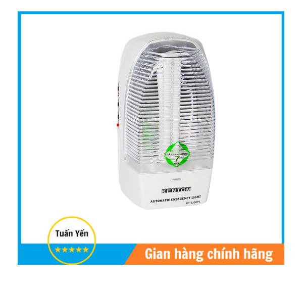 Đèn sạc chiếu sáng khẩn cấp kentom kt 2300