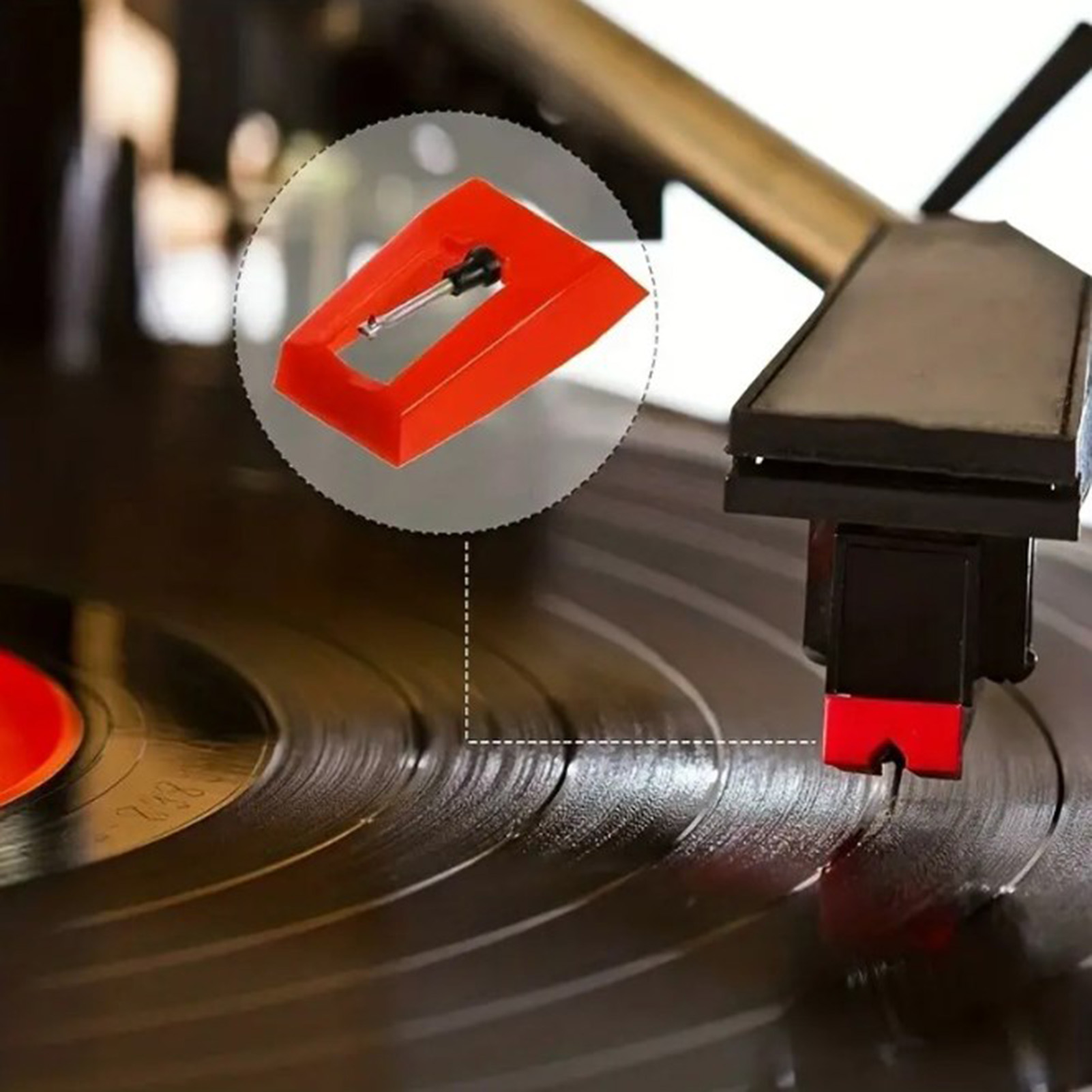 Record Player Needles High-quality Replacement Turntable Needles Compatible and Easy to Use Stylus for Record Players