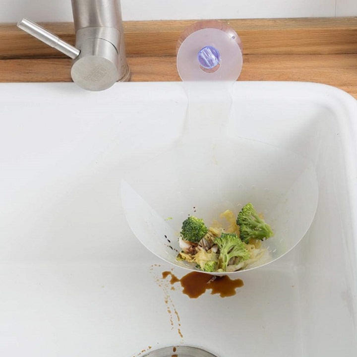 Phễu lọc rác bồn rửa chén thoát nước thông minh