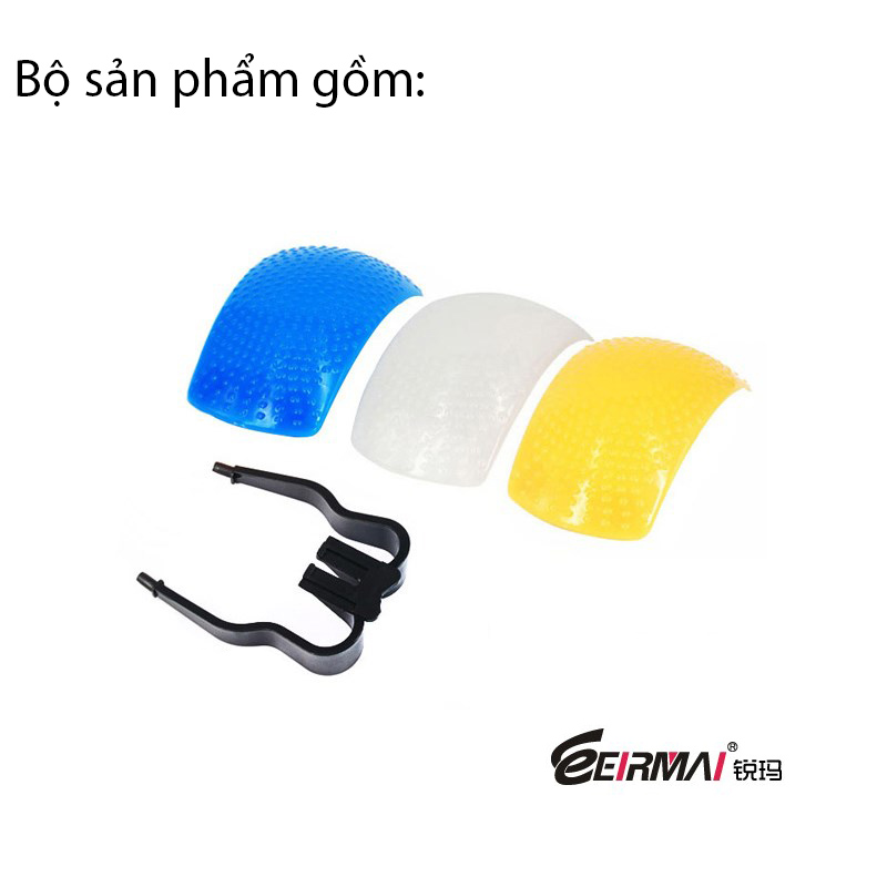 Tản sáng cho flas cóc 3 màu