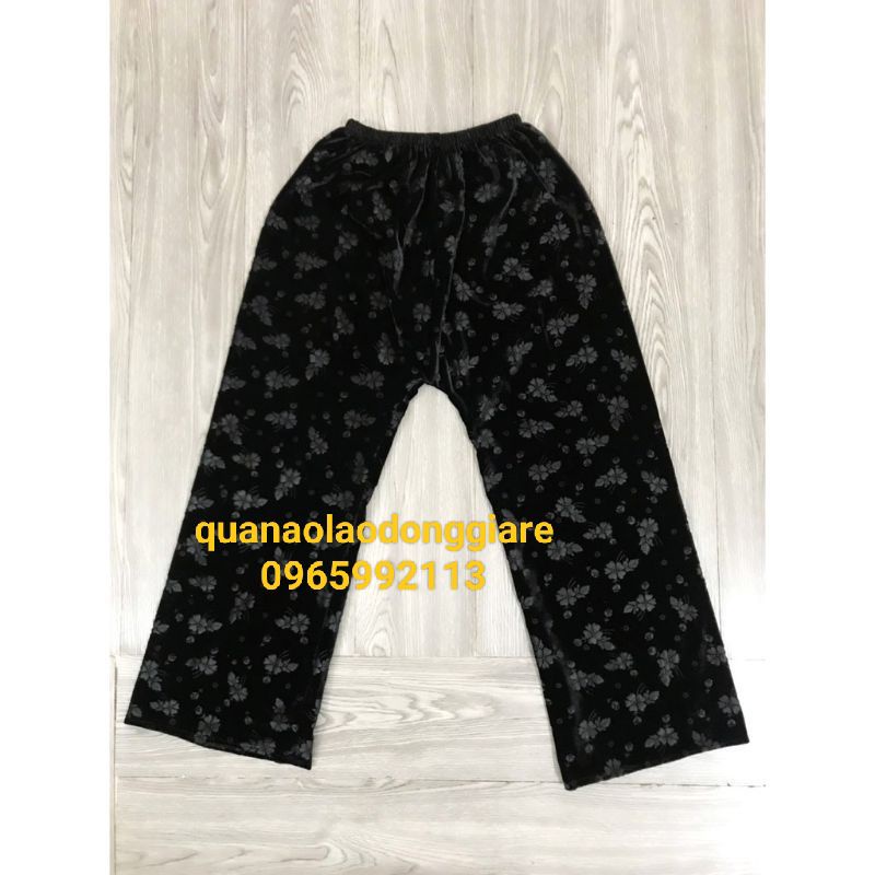 Quần Nhung Hoa cho mẹ cho Bà