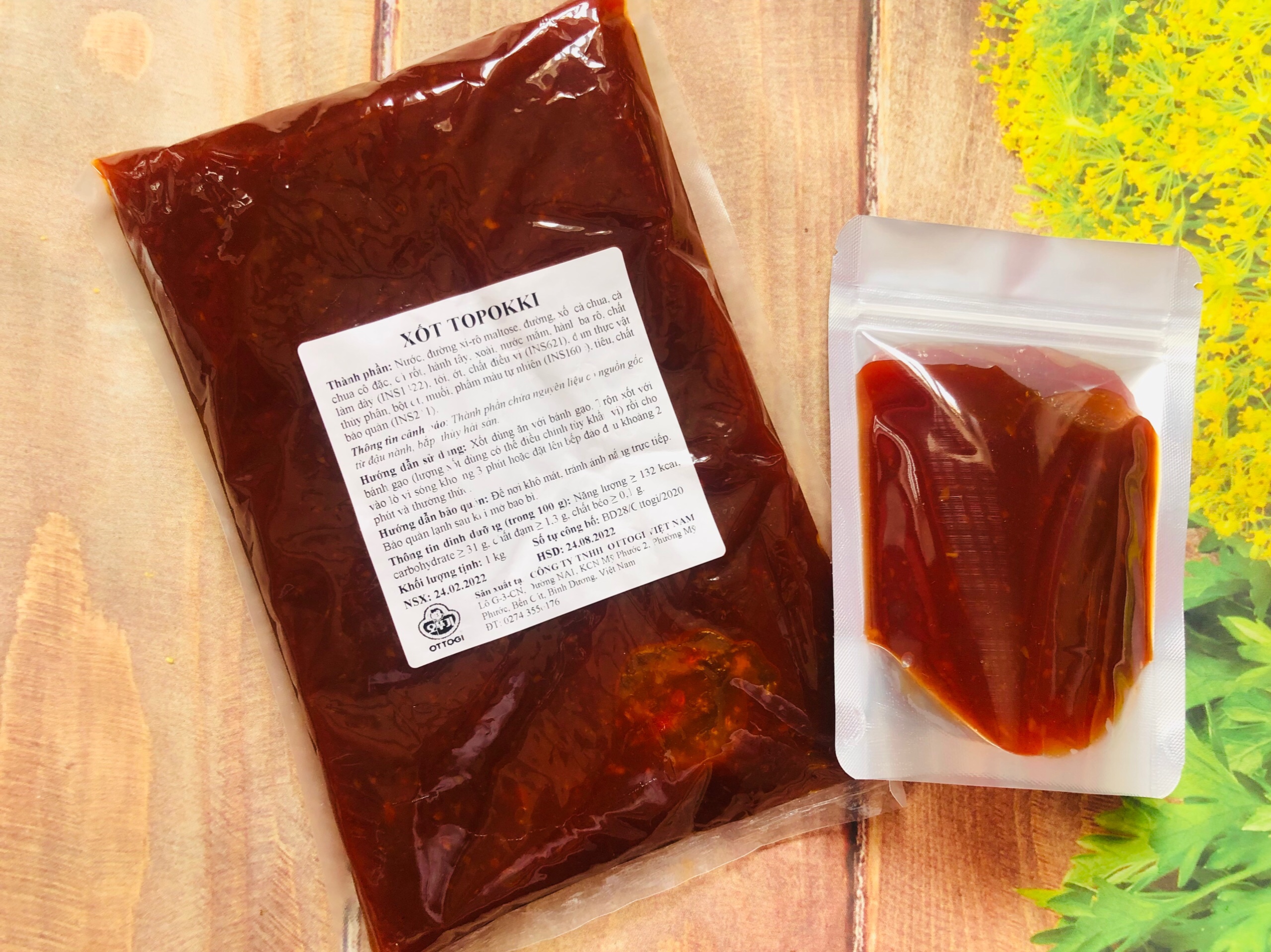 100G XỐT TOPOKKI OTTOGI VỊ CAY NGỌT
