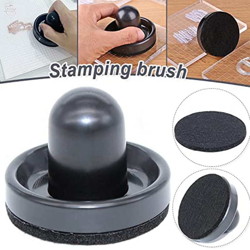 Stamping Tool,Rubber Stamp Pressure Tool,Stamping Blocks Press Tools for Card Making,Scrapbooking Craft,Arts