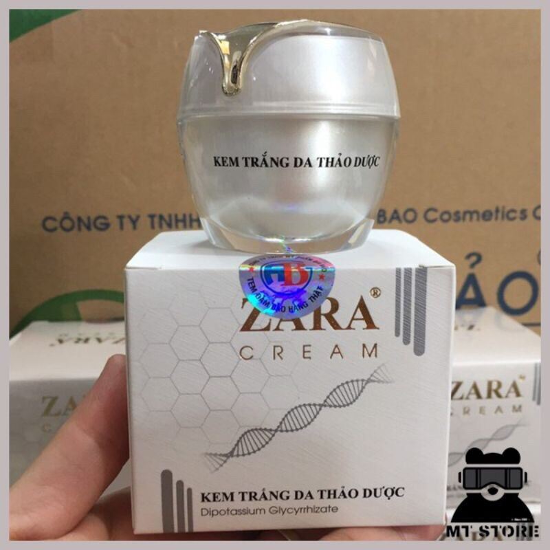 Kem dưỡng trắng da Zara 12g