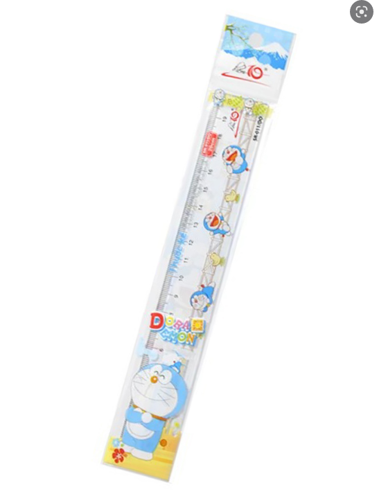 Cây thước thẳng 20 cm điểm 10 sr-011 hình doremon