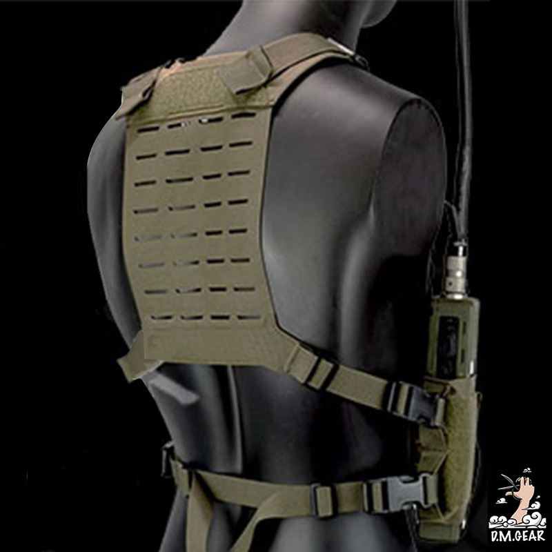 Idogear dmgear áo chiến thuật ngực đa năng Giàn Khoan quân sự đa chức năng ngực giàn Trọng lượng nhẹ có thể tháo rời Bộ dụng cụ sinh tồn ngoài trời thực tế cuộc sống CS wargame Gear VT23