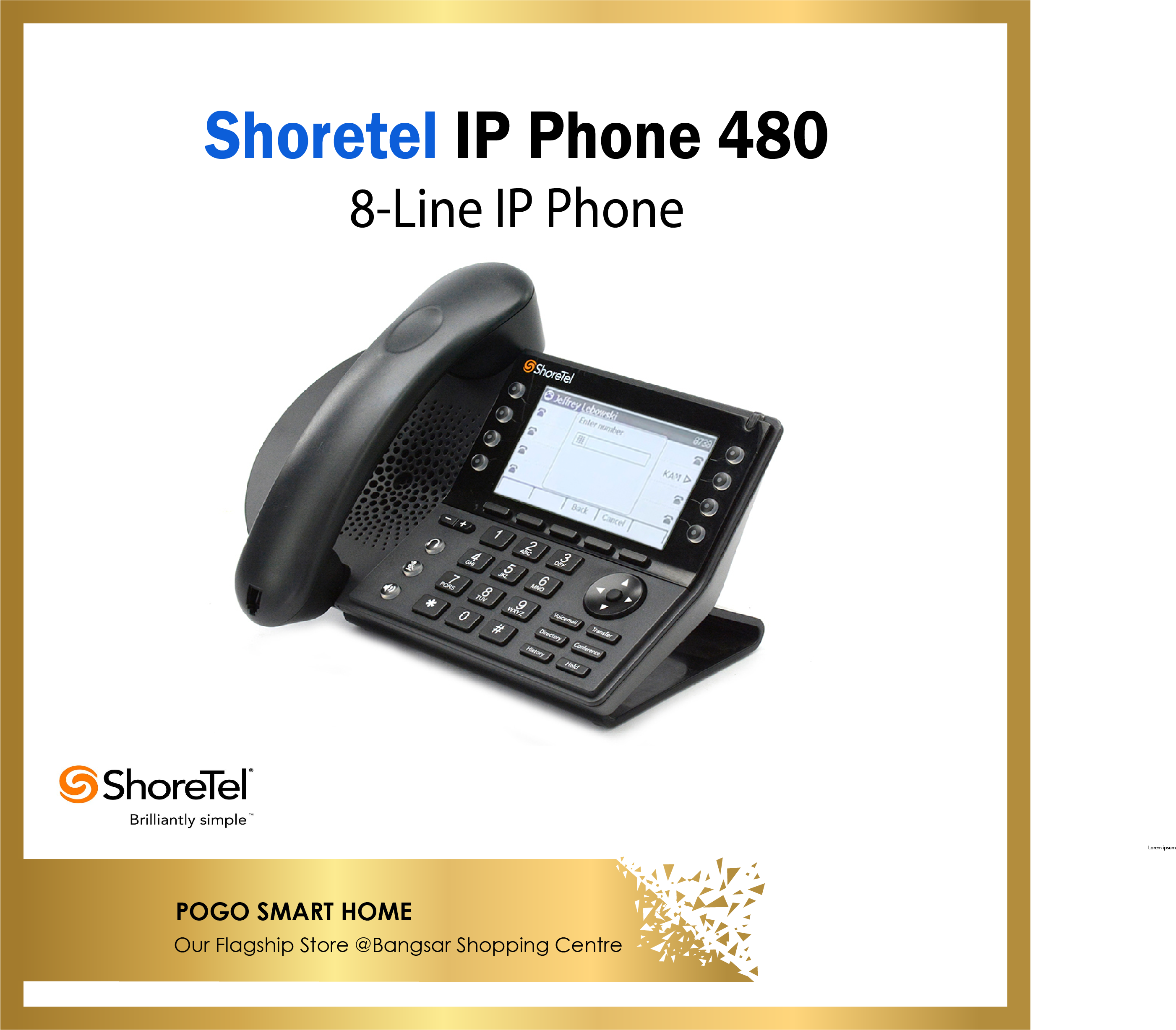 ShoreTel IP Phone 480 | Used | Lazada