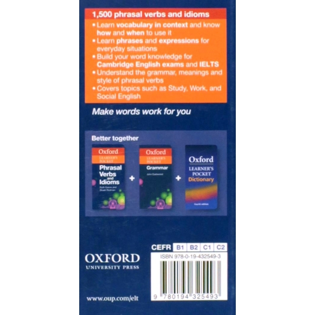 Oxford Learner’s Pocket Phrasal Verbs And Idioms