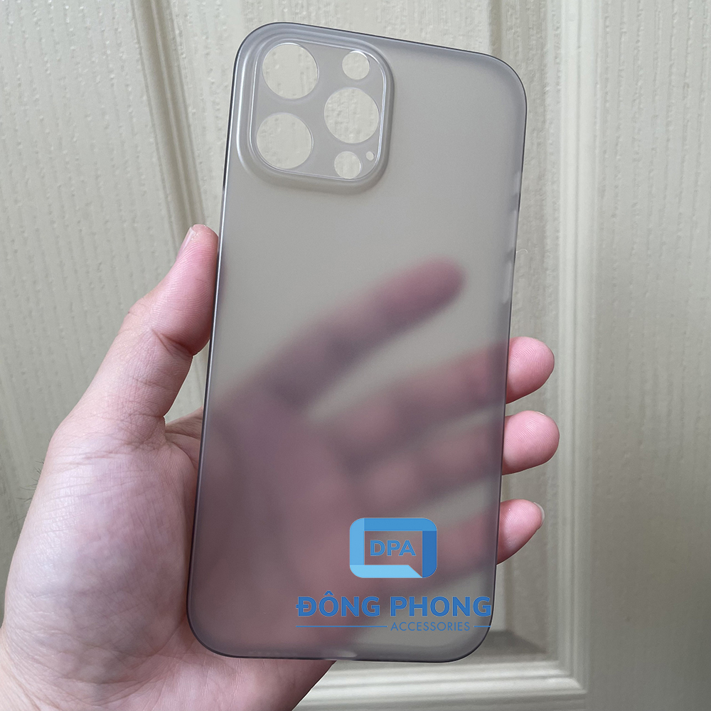 Combo 2 Ốp Lưng Trong Nhám Unibody iPhone 13 Pro Max Siêu Mỏng